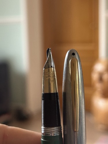 Sheaffer snorkel two tone - sheaffer,